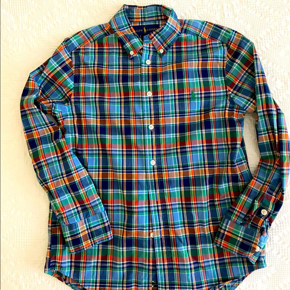 Ralph Lauren button up shirt size 10-12